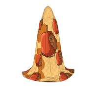 WANLON Bonita capa con capucha de hámster, perfecta para juegos de rol, Navidad, Halloween, Pascua, carnaval, fiesta y exposiciones de cómics