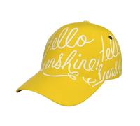 WANLON Gorra de béisbol clásica Hunting Flying Wild, moderna y transpirable, perfecta para deportes, actividades al aire libre y vacaciones, Goodlooking Hello Sunshine, Talla única