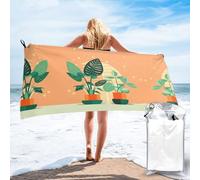 WANLON Green Turtleback - Juego de toallas de baño de microfibra de algodón suave y altamente absorbente para baño, playa y fitness
