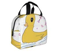 WANLON Lonchera Little Yellow Duck - Perfecta para el trabajo, picnic, viajes, actividades al aire libre - Bolsa de almuerzo grande pero elegante