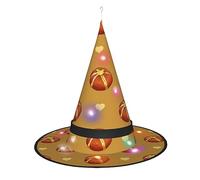 WANLON Sombrero de bruja de pan con mantequilla, accesorio de Halloween, vestido de fiesta de disfraces, ideal para carnaval, adultos, Navidad