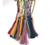 WANM 32 Uds Color Mezclado 7Cm Cuerda Colgante Borlas De Seda Flecos Costura Bang Borla Embellecedor Borlas Clave para DIY Embellecer Acceso A La Cortina