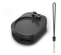 Wanme Adaptador Cargador para Garmin Venu Sq/Sq 2 Music/Venu 2/Venu 2S /Venu 3/Venu 3S, Cable de Carga Portátil Dock, USB C & Micro USB Cargador Convertidor para Garmin Watch