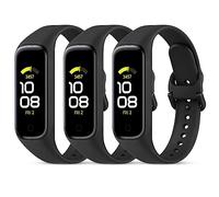 Wanme Bandas de repuesto para Samsung Galaxy Fit 2 Band mujeres hombres, paquete de 3 correas deportivas de silicona compatibles con Samsung Galaxy Fit 2 SM-R220 accesorios de pulsera de repuesto