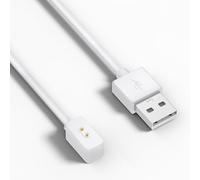 Wanme Cargador para Xiaomi Mi Smart Band 8/8 Pro / 8 Active / 9/9 Pro / 9 Active, Redmi Watch 3 Active / 5 Active / 5 Lite/Redmi Watch 4/5, Cable de Carga Rápida USB (60cm, Blanco)