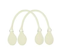 WanMing 1 par de Correas de Cuero con Asas largas y Cortas para Bolso de Mano O Bag, Redondas y concisas, con Hebilla en D para Bolso de Mano clásico Mini Obag para Mujer