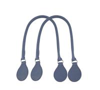 WanMing 1 par de Correas de Cuero con Asas largas y Cortas para Bolso de Mano O Bag, Redondas y concisas, con Hebilla en D para Bolso de Mano clásico Mini Obag para Mujer