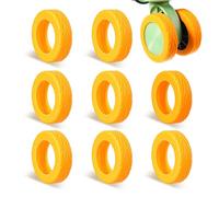 Wanmu 8 fundas protectoras para ruedas de equipaje, fundas protectoras de silicona antirruido para ruedas giratorias de 2 a 2.4 pulgadas, resistentes al desgaste, maletas de equipaje de viaje