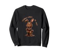 Wanna Piece of Me Funny Bunny Pascua Joke Meme Sudadera
