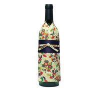 WANOKURA - Funda para botella de kimono, fabricada en Japón, fundas para botellas de vino, decoración para botellas de vino, Navidad, boda, cumpleaños, viajes, fiesta de vacaciones (botella de vino