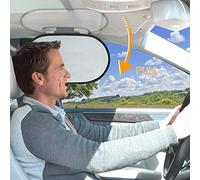 WANPOOL Sombrilla Parasol para el Asa del Techo en el Interior del Coche y Bloqueador Solar para el Conductor