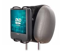 WANPOOL Soporte Reposacabezas de Coche con Gancho ángulo Ajustable para Reproductor DVD Portátil Modelo de Pantalla Giratoria (No Incluye Reproductor DVD)