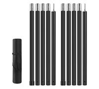 WanShi 1 juego de poste de tienda de campaña tipo poste de 5 secciones de conexión, tienda de campaña para camping, turismo, camping, al aire libre