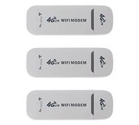 WanShi 3X Adaptador de Red de Módem USB 4G LTE con Punto de Acceso WiFi Tarjeta SIM Enrutador Inalámbrico 4G para Win XP Vista 7/10 10.4