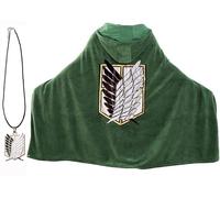 WANSHIXIANG Shingeki SNK No Kyojin Jacket - Licencia Oficial