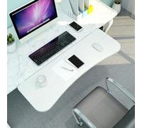 Wansiman Extensor De Escritorio Bandeja Extensora De Escritorio,Apoyabrazos Plegable,Codo,ReposamuñEcas,Abrazadera De Soporte,Bandeja para Teclado,ExtensióN De Mesa para Trabajar