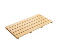 Wansiman Tarima para Ducha En Madera,Alfombrilla De Ducha De Madera,Tarima De Ducha Y BañO Flexible,Plataforma De Ducha Antideslizante De Madera,Alfombrilla De BañO,para Ducha,BañEra