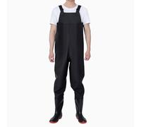 Wansiman Vadeadores de Pesca con botas,Waders Con bolsillo,Pantalones de Vadeo,impermeable,respirable,Transpirables,unisexo,Hombre Mujeres,para Aguas,Pesca con Mosca,Al Aire Libre Caza