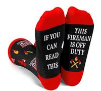 Wansruee Calcetines divertidos con texto en inglés "If You Can Read This,This Nurse/Teacher Is Off Duty", regalos divertidos para enfermeras y profesores, Altoa única