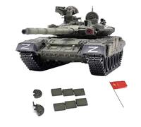 WANSUPYIN 1:72 Operaciones militares especiales de plástico T-90A Modelo de tanque de batalla principal Modelo de vehículo blindado para colección