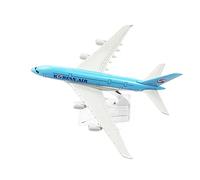 WANSUPYIN 2023 Alloy Korean Air A380 Modelo de avión Modelo de avión Modelo 1:400 Modelo Simulación Ciencia Exposición Modelo Modelo de visualización Modelo