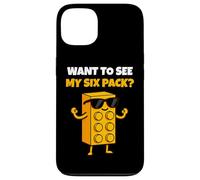 Want To See My Six Pack Funny Bricks Lover Master Builder Carcasa para iPhone 13