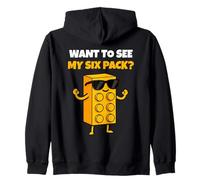 Want To See My Six Pack Funny Bricks Lover Master Builder Sudadera con Capucha