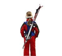 Wantalis Tragevorrichtung für Skier Skiback Kid - Bolsa para esquís, Color Azul, Talla S