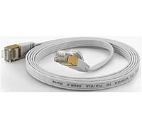 wantecWire 7007 Extra Fina Patch Cable con Top Calidad Color Blanco