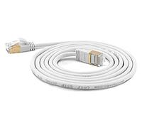 wantecWire 7114 Extra Fina Patch Cable con Top Calidad Color Blanco
