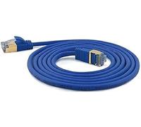wantecWire 7128 Extra Fina Patch Cable Latiguillo RJ45 Cable Datos con Top Calidad Azul