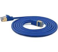 wantecWire 7129 Extra Fina Patch Cable RJ45 de Red, Cable de Datos con Top Calidad Azul