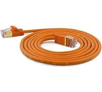 wantecWire 7148 Extra Fina Patch Cable de Datos con Top Calidad Naranja
