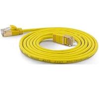 wantecWire 7175 Extra Fina Patch Cable con Top Calidad Amarillo