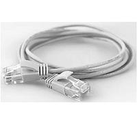 wantecWire 7228 Extra Fina Patch Cable de Datos con Top Calidad Color Blanco