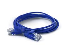 wantecWire 7243 Extra Fina Patch Cable con Top Calidad Azul