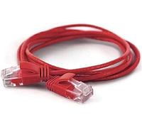 wantecWire 7270 Extra Fina Patch Cable con Top Calidad Rojo