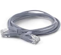 wantecWire 7302 Extra Fina Patch Cable con Top Calidad Gris