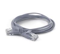 wantecWire 7303 Extra Fina Patch Cable con Top Calidad Gris