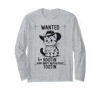 Wanted for Rootin Most Definitely Tootin Cowboy Cat Farting Manga Larga