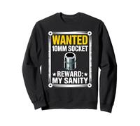 Wanted Poster 10MM Socket Car Guy Funny Car Mecánico Sudadera