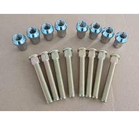 WANTONE RACING Tornillos de rueda delantera 7518654 con tuercas de repuesto para Polaris Ranger RZR 800 UTV 2008 2009-2014; RZR 570 2012-2013