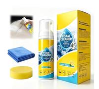 WANWEN 4-In-1 Multi-Enzyme Foam Cleaner, Limpiador de Espuma Multiusos para Coches, New Foam No Rinse Spray Cleaner, All-Purpose Deep Cleaning Spray for Car Interior, Kitchen, Bathroom, Sofa (1Pcs)