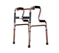 WANWEN Andador, Andador Plegable de Aluminio, Ayuda para Movilidad Limitada, Andador para Ancianos, Andador de Altura Ajustable con Asiento de baño Little Surprise