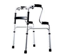 WANWEN Andador, Andador Plegable de Aluminio Ligero, reposabrazos con Marco Zimmer para Caminar, Soporte de bastón de Altura Ajustable para Personas Mayores, geriátrico, bariátrico Little Surprise