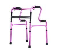 WANWEN Andador, Andador Plegable de Aluminio Ligero, reposabrazos con Marco Zimmer para Caminar, Soporte de bastón de Altura Ajustable para Personas Mayores, geriátrico, bariátrico Little Surprise
