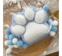 WANWEN Big Cat Paw Squishy, Cat Paw Squishy, Cute Soft Silicone Giant Cats Paw, Handmade Squishy Big Cat Paw Silicone Squeeze Toys for Stress Relief (B)