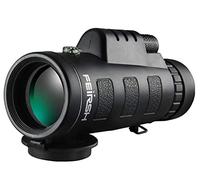 WANWEN Monocular 12X50 Ligero, Alta Transmitancia Gran Angular Gran Ocular Telescopio para Observación De Aves Caza Camping, Diferencia De Visión Ajustable Little Surprise