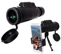 WANWEN Monocular de cámara Universal para teléfono móvil, 10 Veces; Monocular de 50 Zoom, telescopio HD Fmc para Exteriores, Concierto para Acampar al Aire Libre Little Surprise