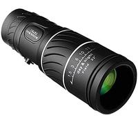 WANWEN Telescopio Monocular portátil de 16X52 de Altura sobre binoculares 66 / 8000M binoculares de plástico al Aire Libre Negro telescopio Deportivo al Aire Libre Little Surprise